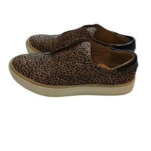 Universal Thread Kalliope Leopard Print Slip On Sneakers Women's Size 6